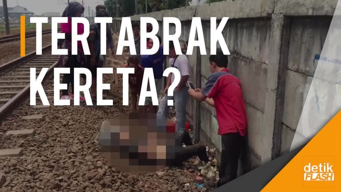 Pria Bertato Ditemukan Tewas di Rel Kereta Cipinang