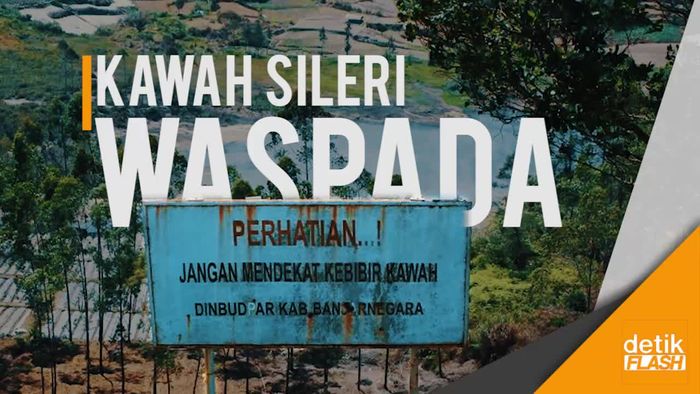 Mengintip Kawah Sileri di Dieng yang Statusnya Jadi Waspada