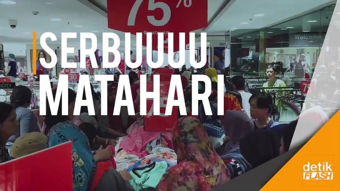 Riuh! Pemburu Diskon Menyerbu Matahari Manggarai