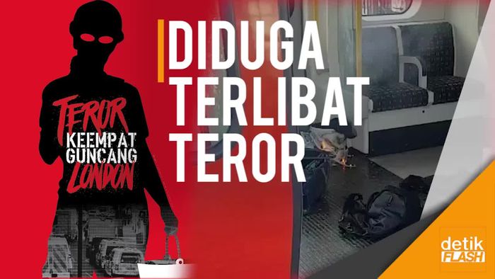 Pemuda 18 Tahun Ditangkap Terkait Teror Bom Kereta London 