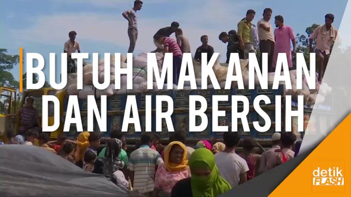 Ratusan Ribu Pengungsi Rohingya Kelaparan