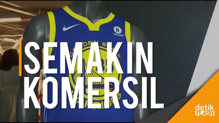  Resmi! Jersey NBA Kini Punya Logo Sponsor