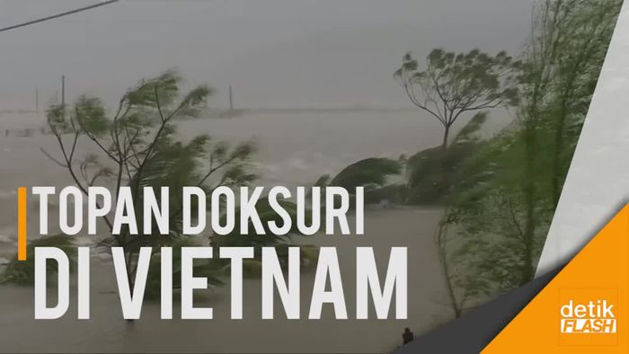 Ngerinya Topan Doksuri di Vietnam, Hancurkan 30 Ribu Rumah