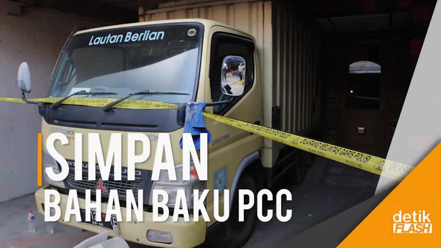 Gerebek Pabrik di Cimahi, Polisi Sita 4 Ton Lebih Bahan Pil PCC