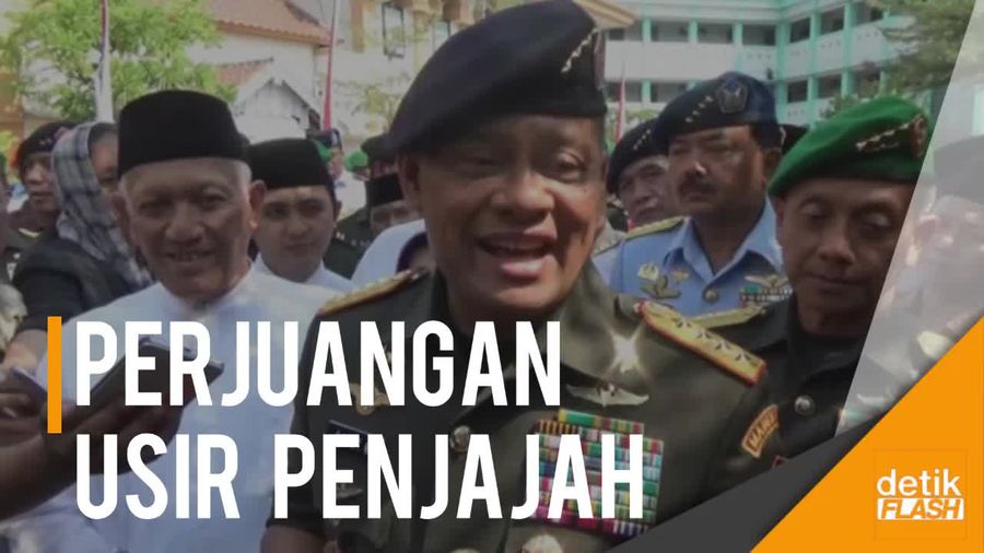 Panglima TNI Cerita Perjuangan Rakyat Surabaya Usir Sekutu