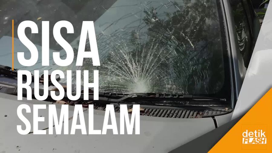 Kaca Pecah dan Pagar Rusak Saksi Bisu Rusuh di LBH