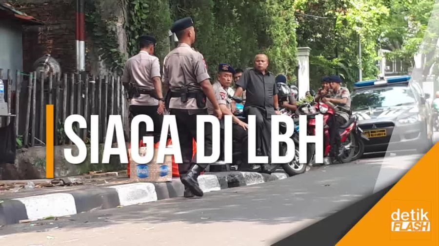 Kantor LBH Masih Dijaga Ketat