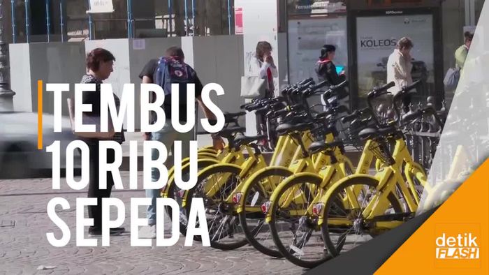 Start-up Sharing Sepeda Asal China Jajah Italia