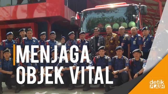 Cegah Kebakaran di Objek Vital, Damkar Siaga di Markas BIN