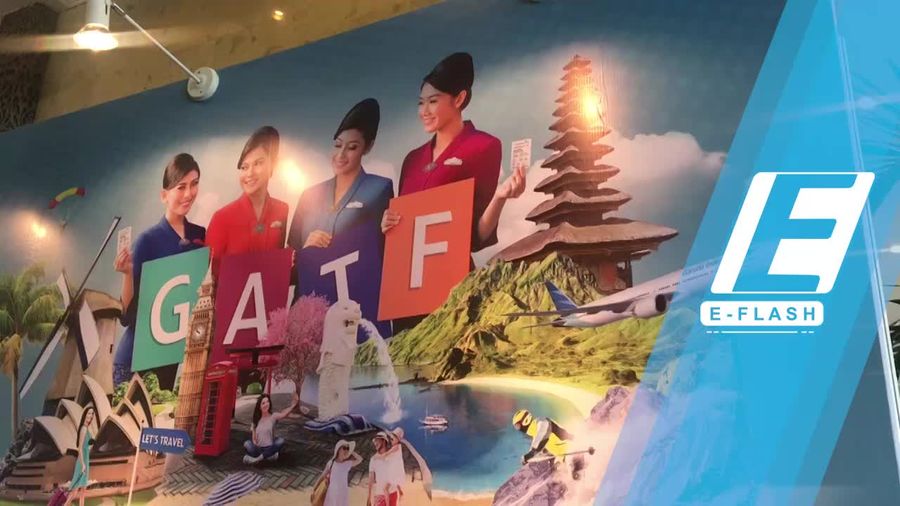 GATF 2017 Resmi Dibuka, Traveler Sesaki JCC Sejak Pagi