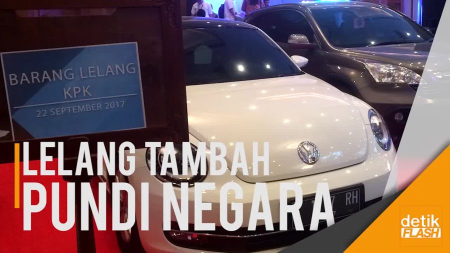 Negara Cari Duit Tambahan dari Hasil Lelang KPK