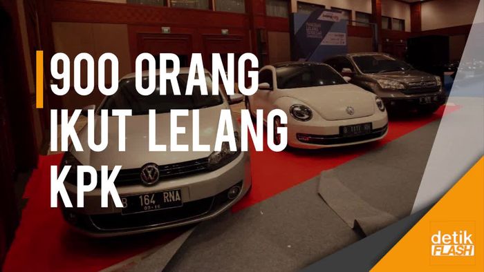Barang Lelang KPK Laris-Manis Diburu Warga  