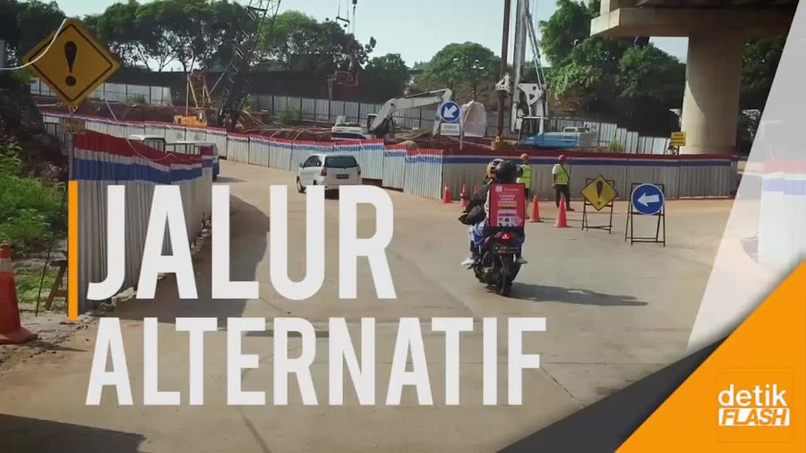 Jalan Antasari Menuju Lebak Bulus Ditutup, Ini Jalur Alternatifnya