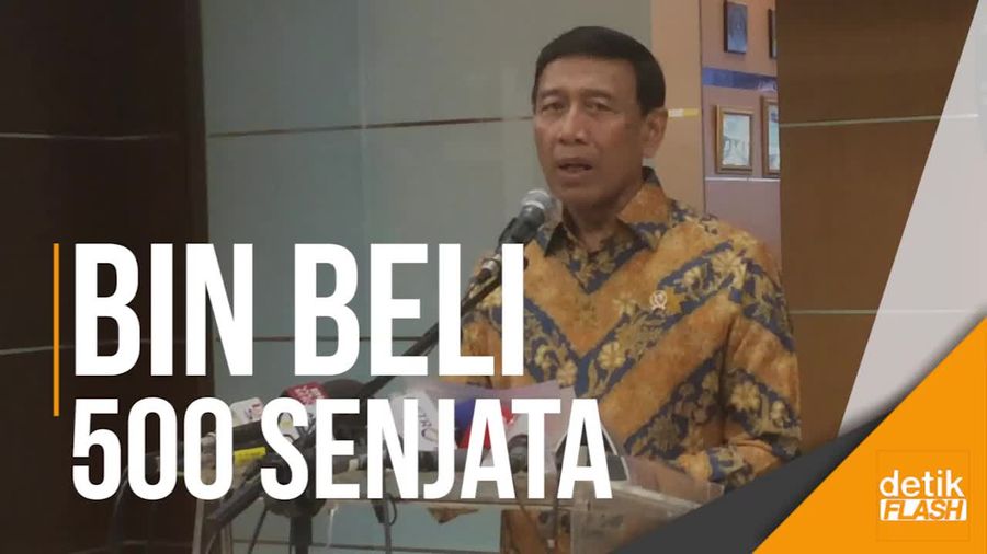 Isu Pembelian Senjata, Wiranto: Hanya Miskomunikasi Saja