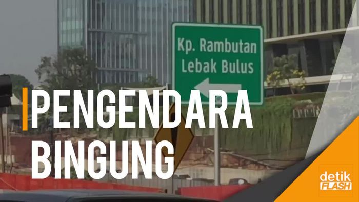 Akses Antasari-Lebak Bulus Ditutup, Pengendara Motor Pilih Putar Balik 