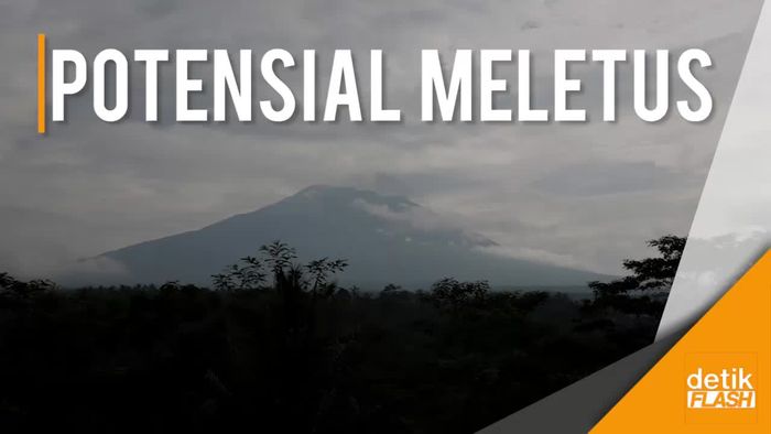 Gunung Agung Masuk Fase Kritis, BNPB: Potensi Meletus Tinggi