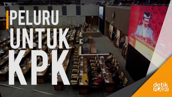 Peluru dari Pansus Angket di Sidang Paripurna untuk KPK