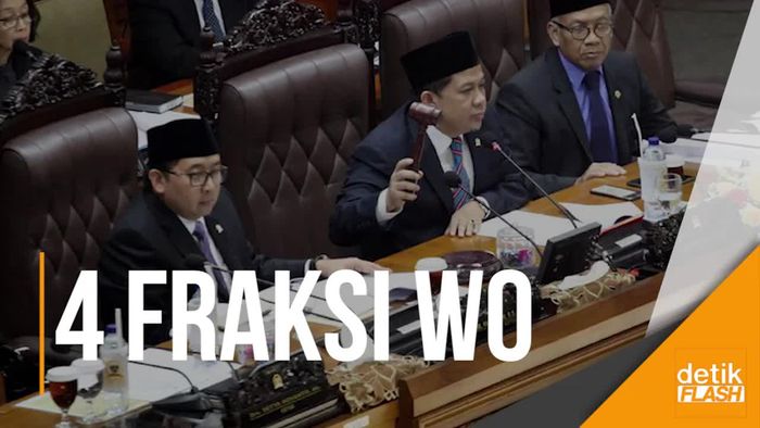 4 Fraksi Walk Out Tolak Perpanjangan Masa Kerja Pansus