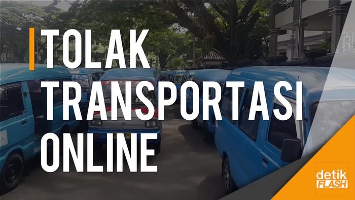 Tolak Transportasi Online, Ribuan Sopir Angkot di Malang Demo!