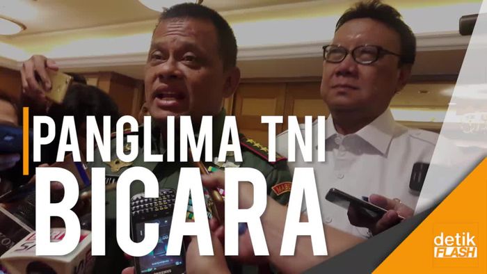 Panglima TNI Jelaskan Informasi Pembelian 5 Ribu Senjata 