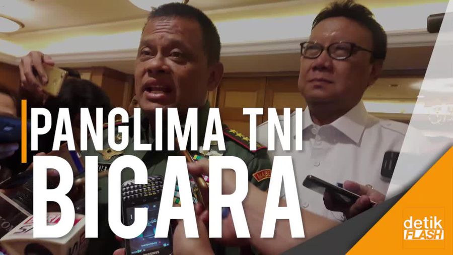 Panglima TNI Jelaskan Informasi Pembelian 5 Ribu Senjata 