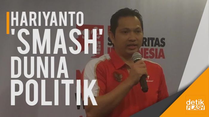 Hariyanto Arbi Si Smash 100 Watt Daftar Caleg Lewat PSI  
