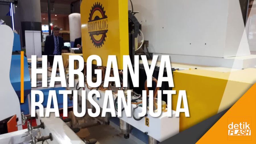 Keren... Mesin Ini Bisa Ukir Kayu Bermotif dengan Cepat!