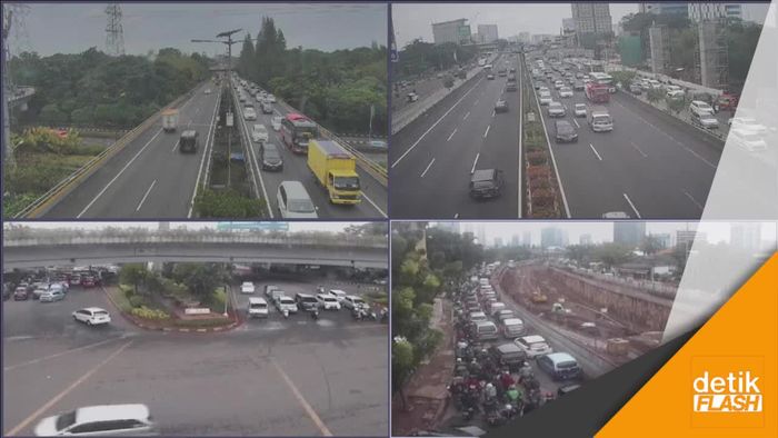 Inilah Kondisi Arus Lalu Lintas dari Cawang hingga Mampang