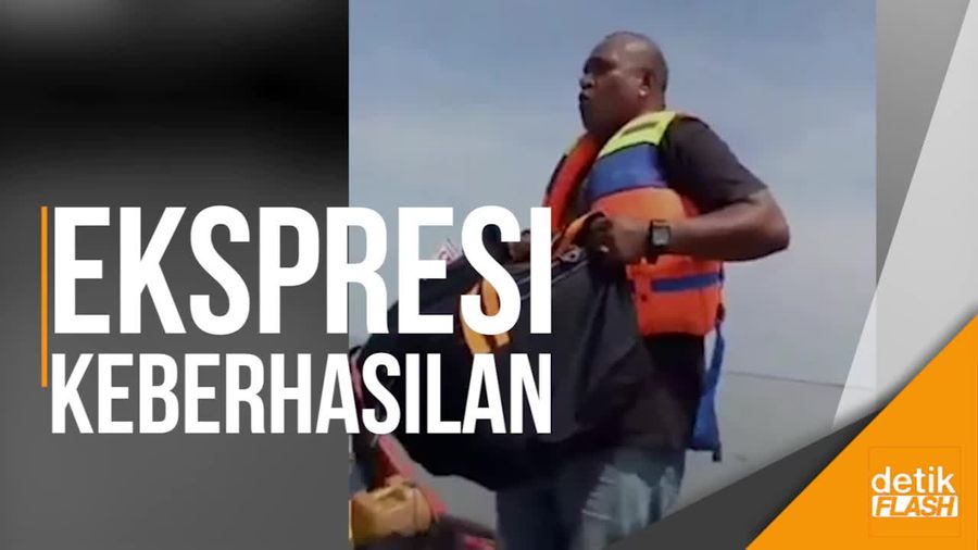 Kegembiraan Petugas Gagalkan Sabu Asal Malaysia