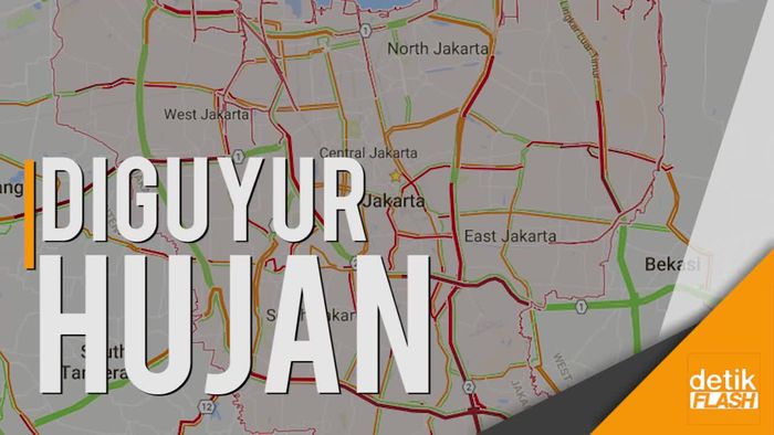 Lalu Lintas Jakarta Menggila Pagi Ini