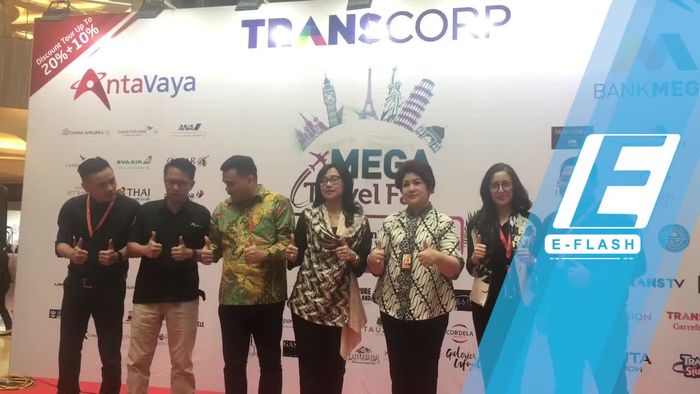 Mega Travel Fair di Bandung Akhirnya Dibuka dan Tak Kalah Seru!