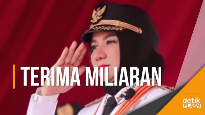 Jadi Tersangka, Berapa Uang Suap yang Diterima Bupati Rita?