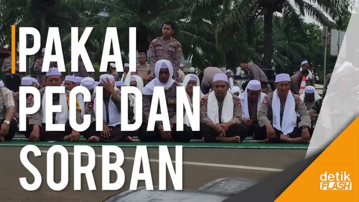 Kawal Aksi 299, Polisi Kerahkan Tim Asmaul Husna