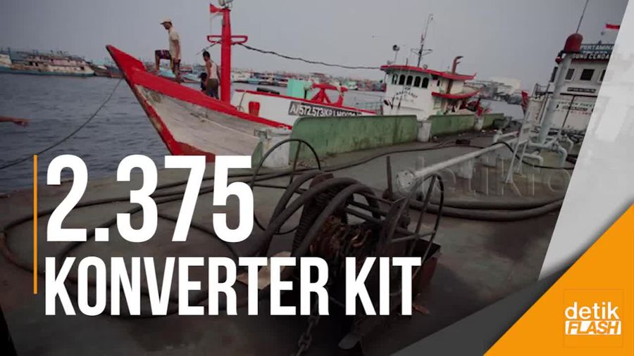 Jonan Bagi 2.375 Konverter Kit ke Nelayan Makassar