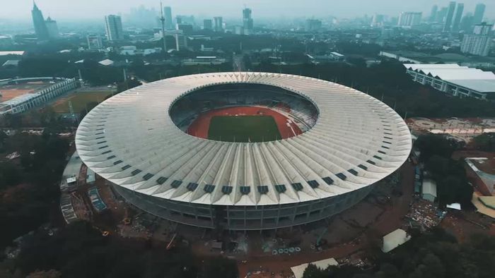 Melihat dari Langit Stadion Utama GBK dan Gemerlap Kecanggihannya