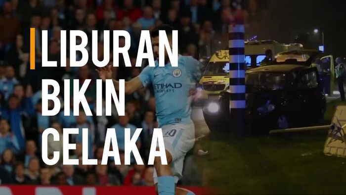 Ini Taksi di Amsterdam yang Tabrak Tiang Saat Bawa Aguero