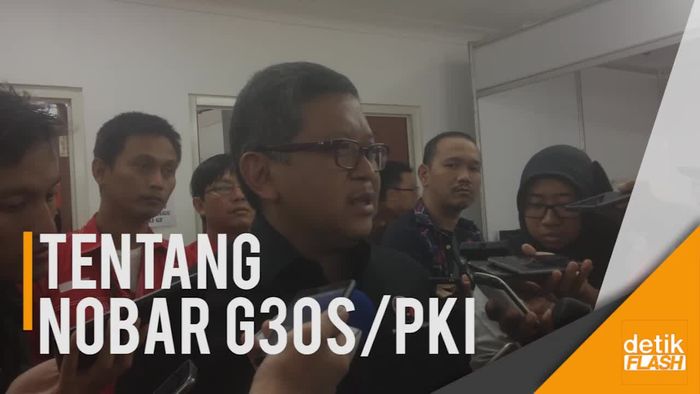 Nobar Film G30S/PKI, PDIP: Lebih Baik Menatap Masa Depan