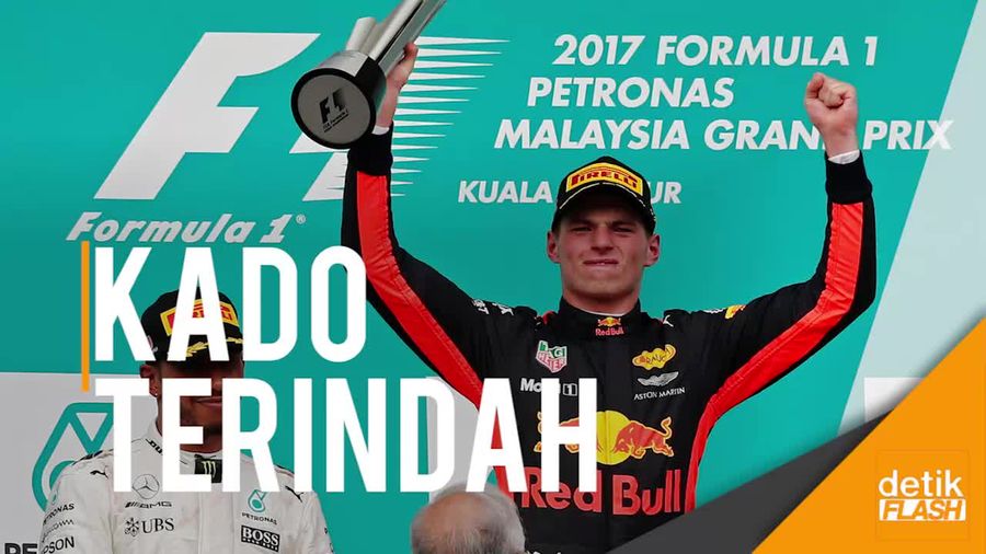 Juara di Malaysia, Kado Terindah Max Verstappen