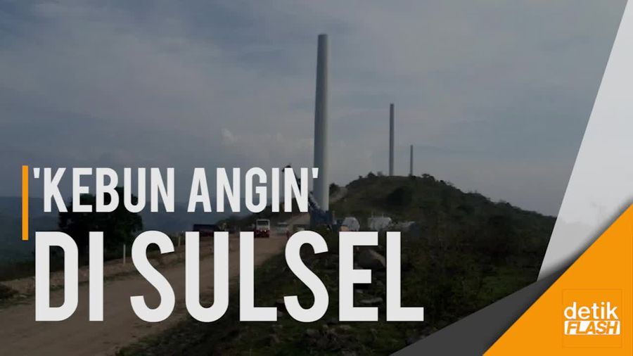 Menengok Proyek Kebun Angin Pertama di Indonesia