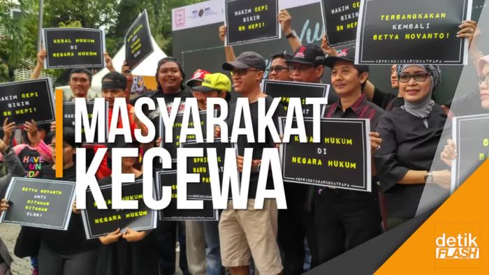 Turun ke Jalan, Masyarakat Berduka Setnov Menang Praperadilan