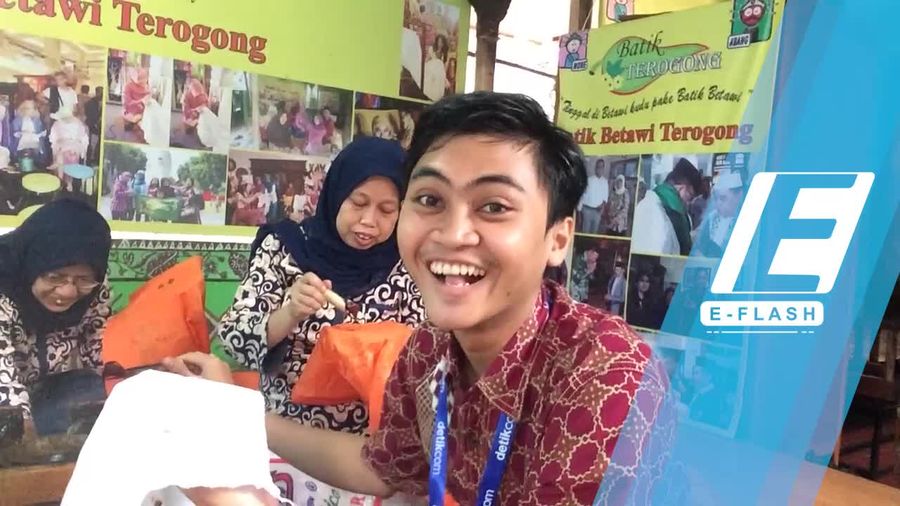 Melihat Proses Pembuatan Batik Betawi