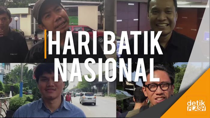 Hayo... Kamu Tahu Enggak Hari Ini Hari Batik Nasional?