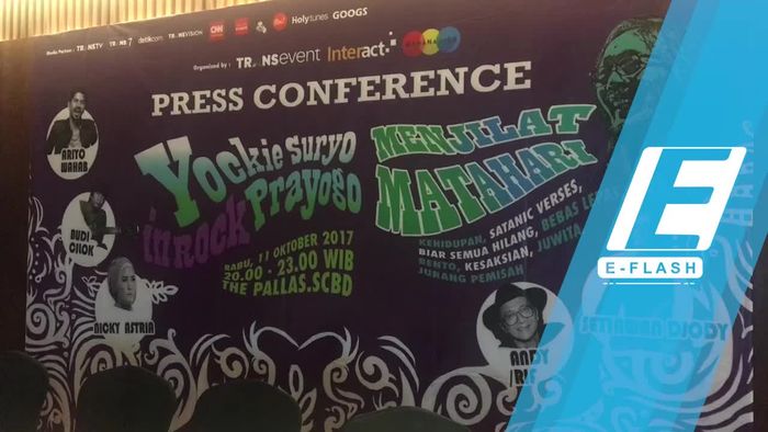 Yockie Suryo Prayogo Siap Gelar Konser Menjilat Matahari