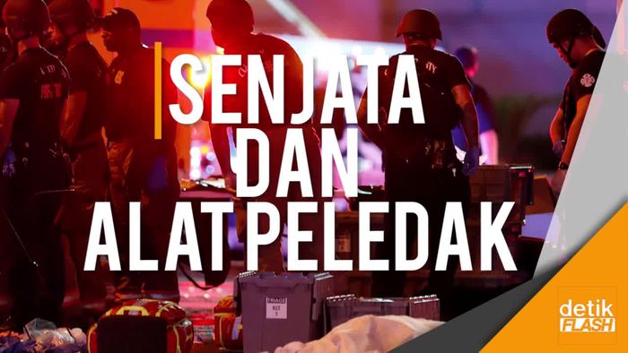Polisi Geledah Rumah Pelaku Penembakan Las Vegas