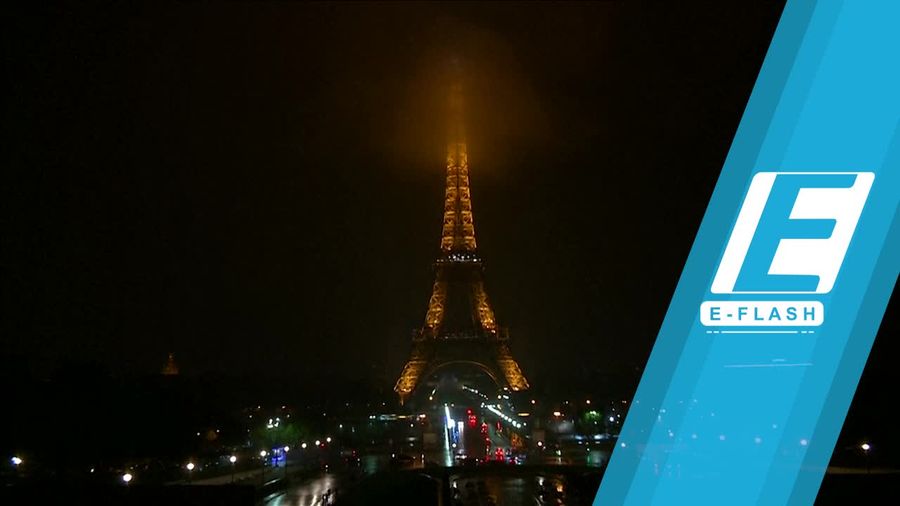 Hormati Korban Penembakan Las Vegas, Lampu Eiffel Dimatikan