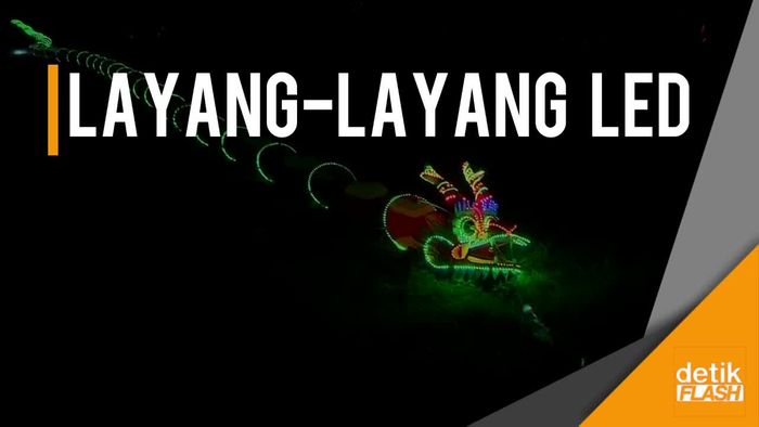 Seekor Naga Bersinar di Langit Taiwan 