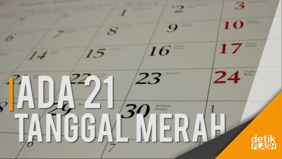 Kalender 2018: 16 Hari Libur Nasional, 5 Hari Cuti Bersama  
