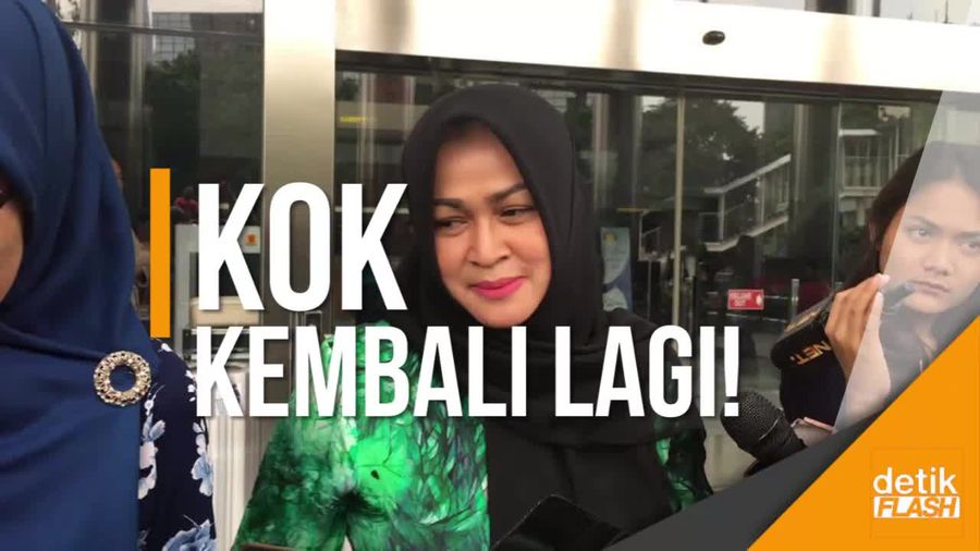 Sepekan Bebas, Evy Susanti Kembali Sambangi KPK