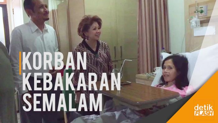 Dua Korban Kebakaran Cinere Bellevue Dirawat di RS Puri Cinere