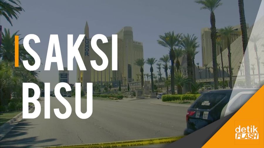 Lebih Dekat ke Lokasi Penembakan Brutal di Las Vegas